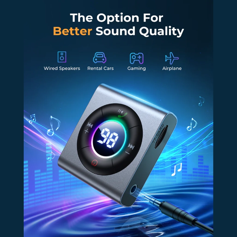 قیمت و خرید گیرنده بلوتوثی ضبط خودرو جوی روم مدل CB2 Pro